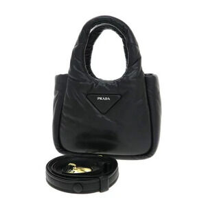 Prada Soft Padded Nappa Handbag